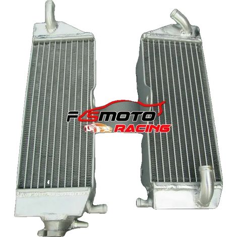 Radiador de aluminio, 30 % más de eficiencia de refrigeración, soldado con TIG, diseño personalizado, compatible con YZ400F, YZF400 y YZ426F (1998-2000). (1/5)