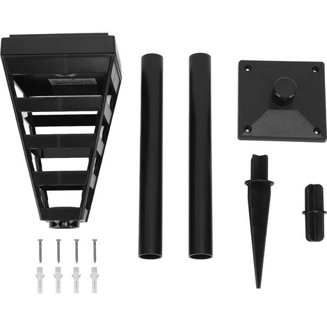 Luminaire solaire d'allée super lumineux LED étanche projecteur paysager extérieur pour jardin (1/5)