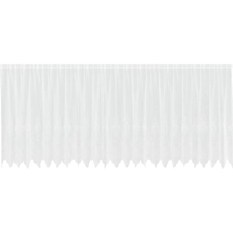 Rideaux avec des rideaux Blanc 500x100cm Polyester CFW97085