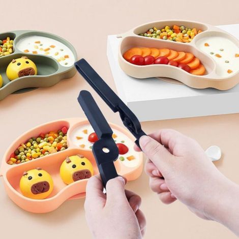Dessous De Plat - Silicone Alimentaire -240 °C - Pliable - 19 5 X 19 5 Cm - Lot De 4 (1/5)