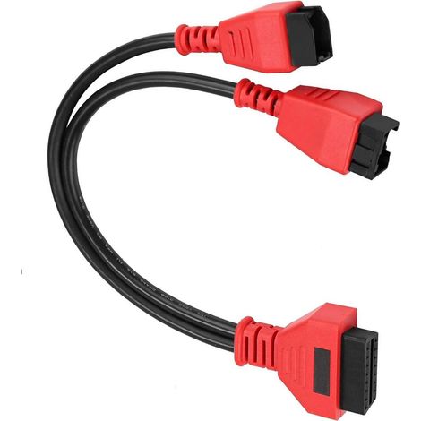 Adapterkabel 12+8 Stecker Chrysler, kompatibel mit MS906 und MS908 Scannern, für Fahrzeugdiagnose ab 2018 (1/5)