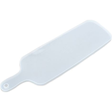 Moule à plateau à poignée DIY, moule en résine époxy cristal, assiette à fruits, dessous de verre, assiette plate, assiette à fruits en résine silicone, moule en silicone (1/5)