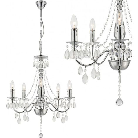 HÄNGELEUCHTE TOOLIGHT EBT014-5CP CHROME