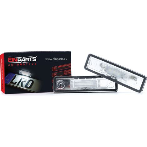 Luces LED para matrícula, 6000 K, blanco frío, 12 V, CANBUS, para Opel Astra, Vectra, Zafira, Omega Combo (1/5)