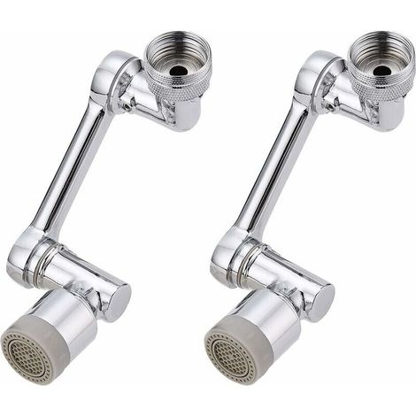 1080-Grad-Schwenkhahn-Verlängerungspakete, 1080-Grad-Universal-Dreh-Spritzfilter für Küche und Bad, MUMU Dual-Mode-Chrom-Wasserhahn-Verlängerung (1/4)