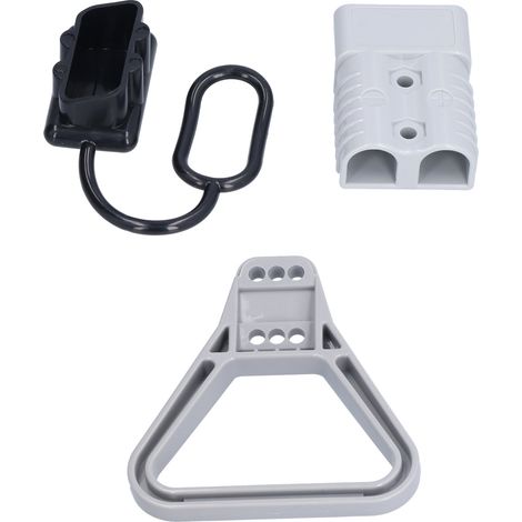 Connecteur rapide 175 A, poignée de charge, outils électriques à batterie 600 V, gris (1/5)