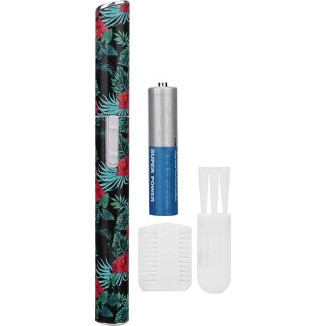 Tondeuse À Sourcils Électrique - Moteur Puissant Et Poignée Antidérapante - Pour Visage Lèvres Et Sourcils - 1 Pièce (1/5)