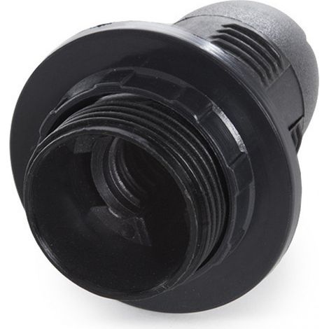 Portalampada E14 Nero