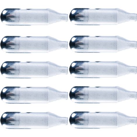 10 CO2-Nachfüllpackungen für Wassersprudler, Kartuschen für Sprudelwassermaschinen (1/5)