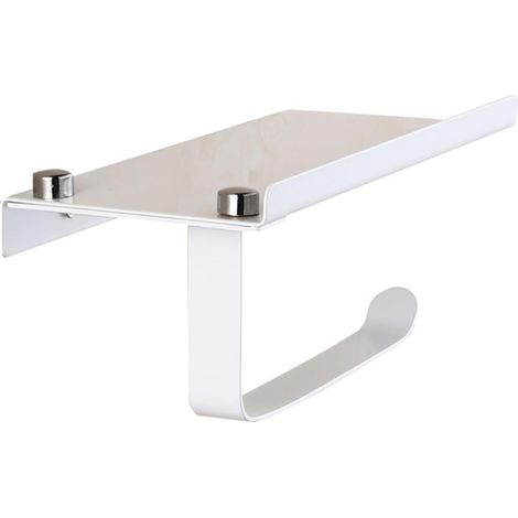 Porte-papier toilette sans perçage, porte-rouleau de papier en (1/5)