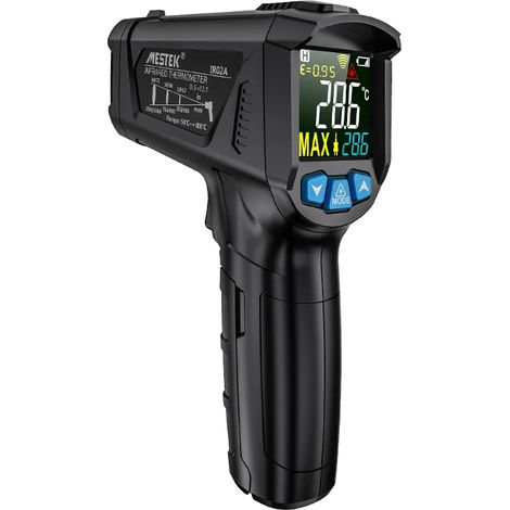 Thermomètre laser IR02A, -50800℃ Imageur de mesure sans contact Contrôleur de température numérique Thermomètre LCD infrarouge (1/5)