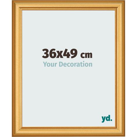 yd. - Cadre photo 36x49 - Or Mat - MDF - Lazio (1/5)