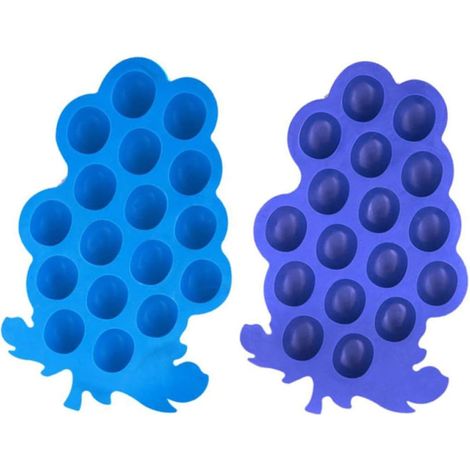 Bac à Glaçons Flexible en Silicone Moule Chocolat de Raisin Outil