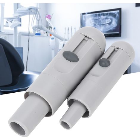 Poignée d'aspiration dentaire en plastique, convertisseur de tube d'aspiration, valve à vide dentaire HVE SE, éjecteur de salive (1/5)