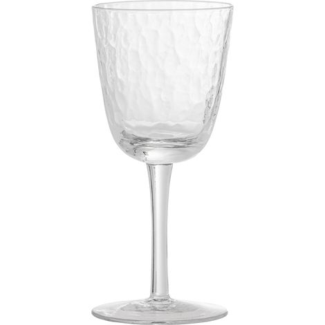 Lot de 4 verres à vin diamètre 8 x hauteur 17 cm (1/4)
