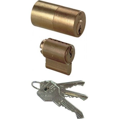 Cilindro a Doppia Coppia in Ottone Cisa 55 mm per Serrature 0G150-00-0