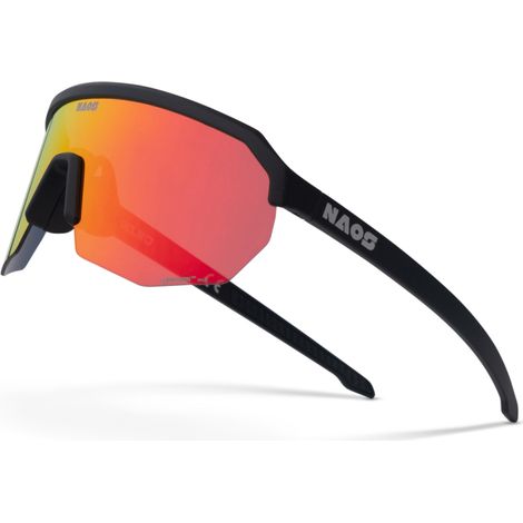 1 Naos Helbo - Regular - Matte Black / Black Red