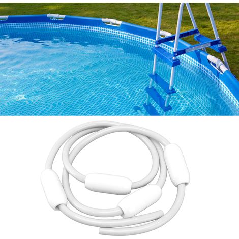 Kit de Remplacement pour Piscine avec Tuyau d'Alimentation en Eau Flexible 10 Pieds et 4 Têtes Flottantes D10 (1/5)