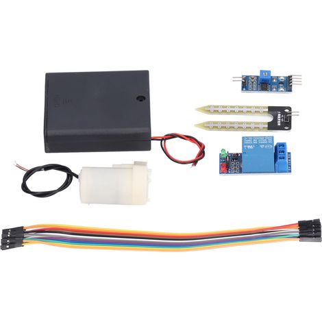 Kit d'arrosage électronique à monter soi-même, module de système d'irrigation automatique, pompe à capteur d'humidité du sol (1/5)