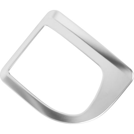 Cache-moteur de levier de vitesses pour BMW Série 5 E60 E61 (2004-2007), conduite à gauche (finition chromée). (1/5)