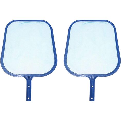 Lot de 2 filets professionnels pour piscine - Éponge de nettoyage pour piscine - Râteau de piscine - Moyens de nettoyage (1/5)