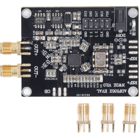 Module ADF5355 Générateur de Signaux RF PLL Boucle à Verrouillage de Phase, Sortie 54 MHz à 13,6 GHz, Carte de Développement pour Test Fréquence (1/5)