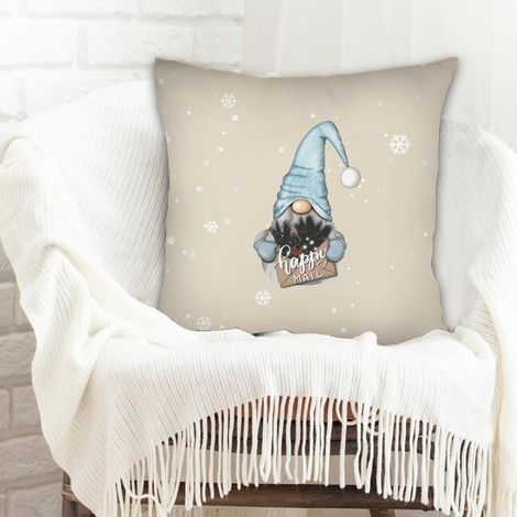 Housse de coussin 45x45 cm carrée déhoussable pour décoration de maison et de chambre à coucher de la saint-valentin (1/5)