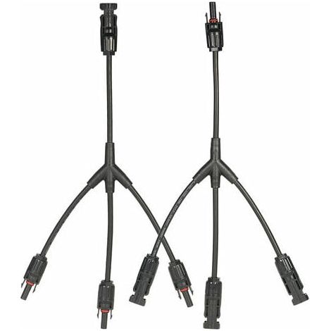 Adattatore connettore cavo pannello solare Mc4 Y Branch, 1 paio M/FFF e F/MMM - 1 paio M/FFF e F/MMM (1/4)