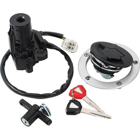 Kit de verrouillage de commutateur de clé de contact, pour Kawasaki ER650 ER-6N 12-2016/EX650 ER-6F 2014-2016, 27005-0552, 27045-5452 (1/5)