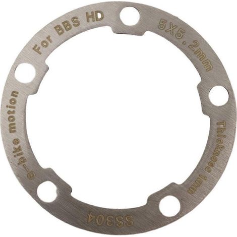 Rondelle De Plateau - Acier Inoxydable - Pour Vélo Électrique Bafang BBSHD - 1 Pièce (1/5)