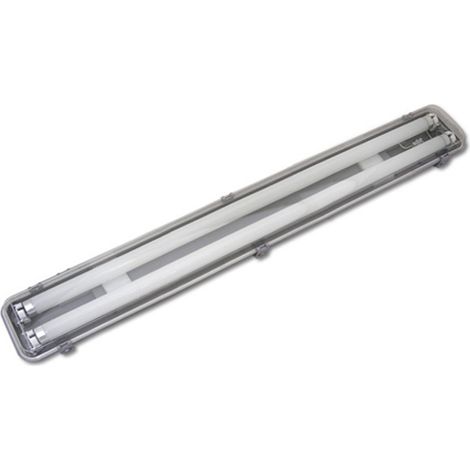Regleta Estanca LED 2x9w 1800lm tubos incluidos (1/3)