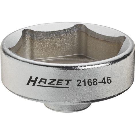 Hazet Ad-Blue Filter-Schlüssel, Vierkant hohl 10 mm (3/8), Außen-Sechskant Profil, 59 mm