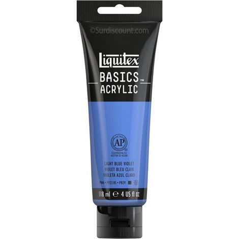 Peinture Acrylique en tube violet pourpre clair 118ml - Liquitex Basics