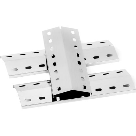 Plaque chauffante en acier inoxydable 41 x 14 cm pour Chicago 3, Boston Pro 3K, Boston 6 Kr Turbo, 3561, Brahma 4.0, bouclier thermique Flavorizer Bars pièces de (1/5)