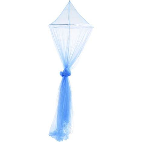 VBESTLIFE Moustiquaire de lit Été moustiquaire maison chambre à coucher en fibre de polyester respirant maille suspendu lit (1/4)