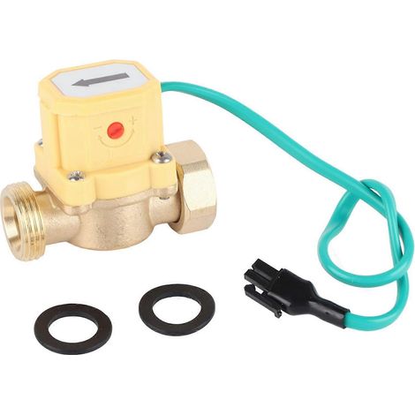 Pompe à eau à filetage G3/4 avec capteur de débit réglable, pressostat automatique, 220 V (1/5)