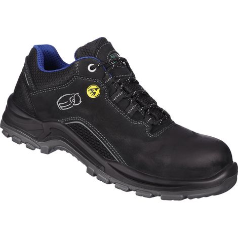 Leibwächter Sicherheitshalbschuh Linz L3141 S3 Gr. 44 schwarz/blau (1/5)