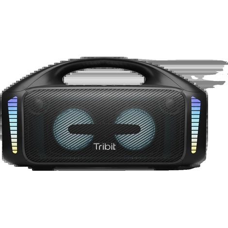 Altoparlante portatile, suono stereo da 90 W, impermeabile IPX7, nero (1/2)