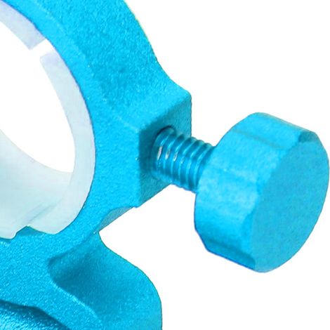 Support de parapluie de pêche en alliage d'aluminium, pliable et détachable, installation facile, bleu (1/5)
