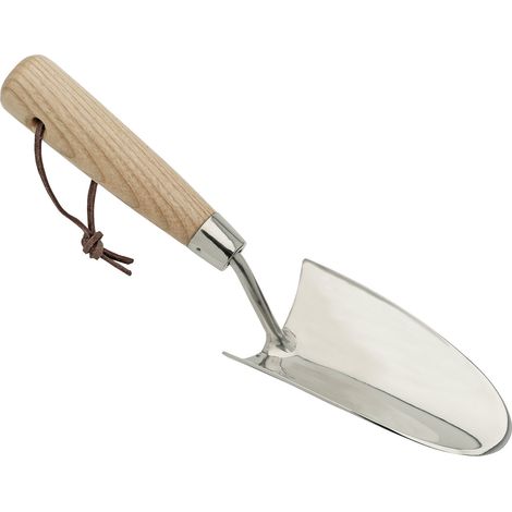 Draper Heritage Stainless Steel Hand Trowel with Ash Handle (Model 99023)