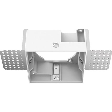 Ideal Lux Plafoniera Zeus 1 luce bianco materie plastiche