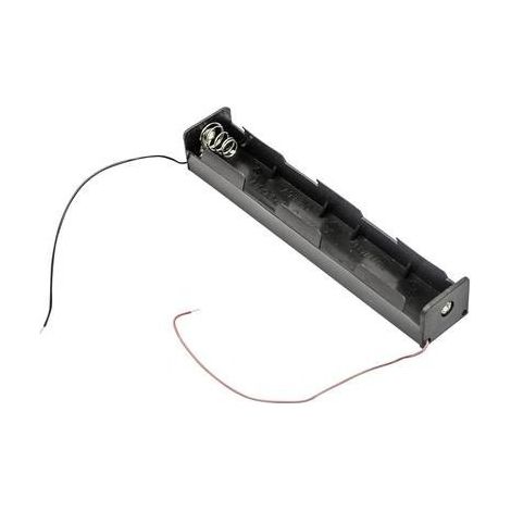 MPD BH13CW Portabatteria 3x 1/2 Torcia (C) Cavo (L x L x A) 146 x 29 x 25 mm