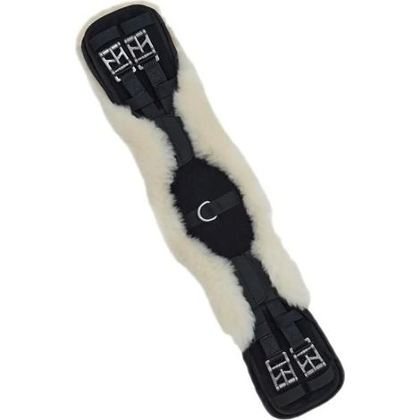 Cincha de silla kieffer air-tex lambskin+ transpirable no elástica