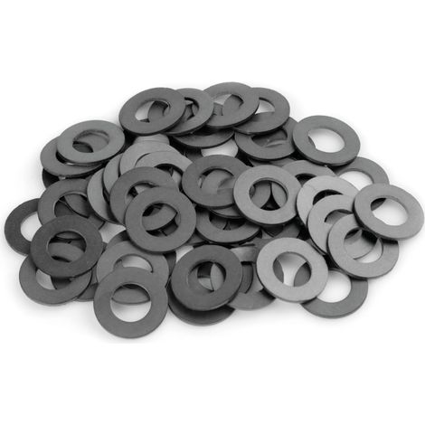 Set 50 pezzi guarnizione in gomma, Ø 14x26x1.5 mm (1/3)