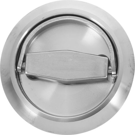 Maniglie invisibili per cassetti, maniglie per porte in acciaio inox (set da 2), maniglie nascoste per porte scorrevoli, pomelli invisibili moderni