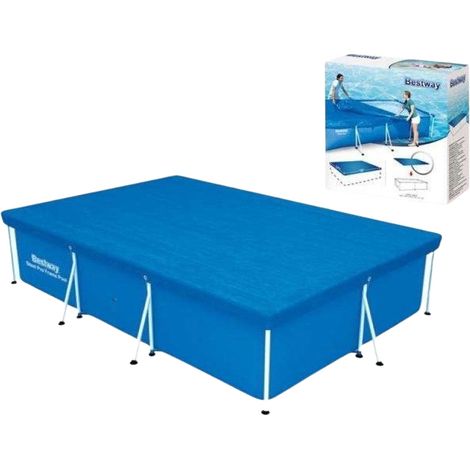 Universelle Abdeckung für das 3x2m Schwimmbecken BESTWAY 58106