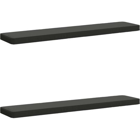 Cojines para banco de 2 piezas VUGHT 2 uds. 100% Poliéster vidaXL
