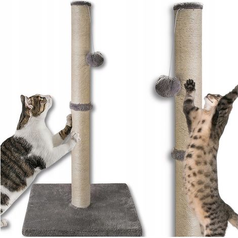 TIRAGRAFFI ALTO PER GATTI, LETTO, POSTO E GIOCATTOLO