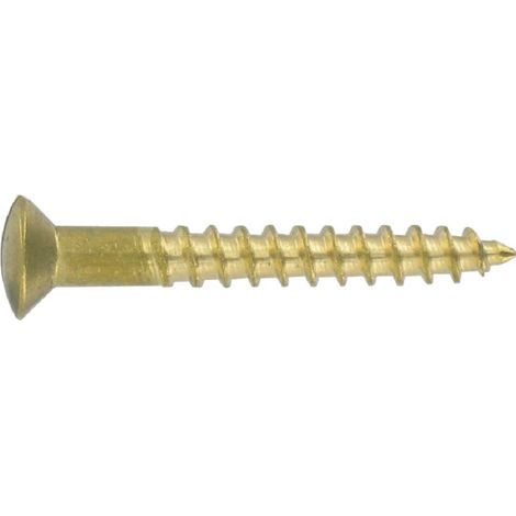 TORNILLO PARA MADERA PARA PARAGOLPES 5X70 LATÓN - CIVIC INDUSTRIES - 8256070