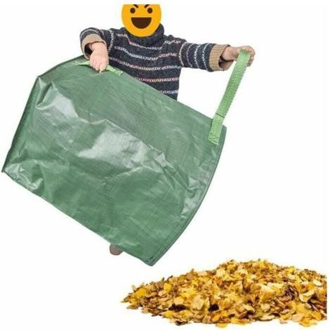 Gartengeräte, robuster Gartenmüllsack mit großem Fassungsvermögen, praktisch und bequem (1/4)
